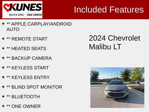 2024 Chevrolet Malibu FWD 1LT