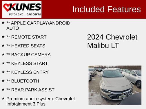 2024 Chevrolet Malibu FWD 1LT