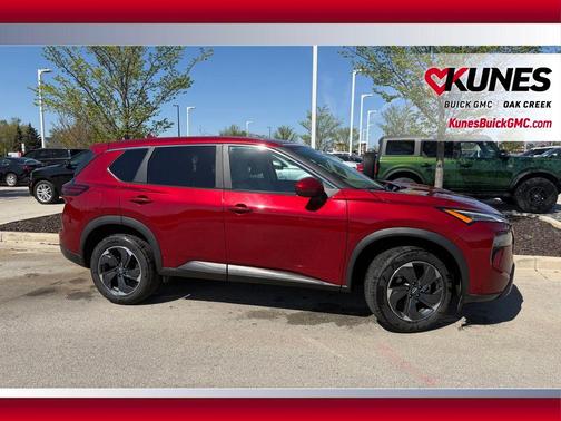 Scarlet Ember Tintcoat 2025 Nissan Rogue SV