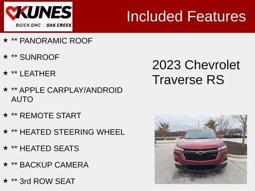 2023 Chevrolet Traverse RS