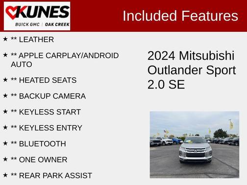 2024 Mitsubishi Outlander Sport 2.0 ES