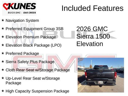 2026 GMC Sierra 1500 Elevation