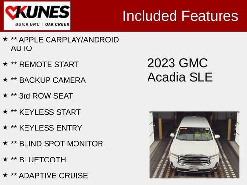 2023 GMC Acadia FWD SLE