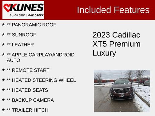 2023 Cadillac XT5 Premium Luxury