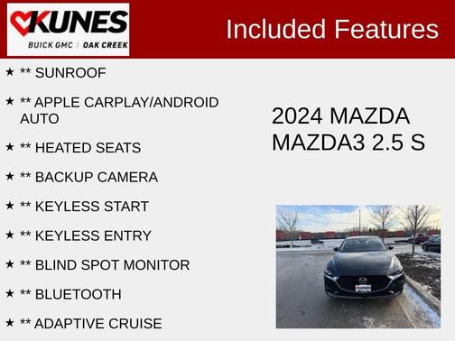 2024 Mazda Mazda3 FWD w/Preferred Package