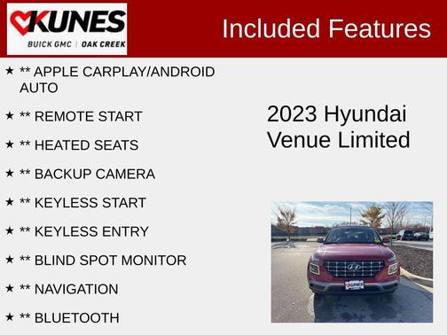 2023 Hyundai VENUE Limited
