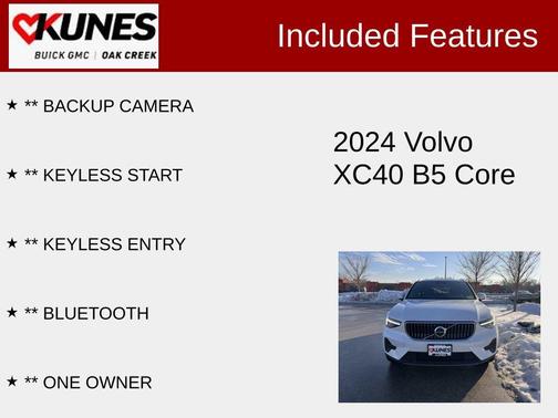 2024 Volvo XC40 B5 Core