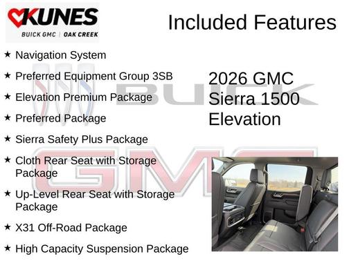 2026 GMC Sierra 1500 Elevation