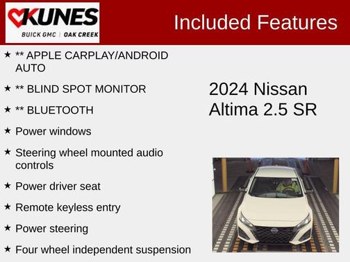 2024 Nissan Altima SR FWD