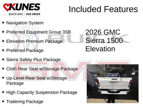 2026 GMC Sierra 1500 Elevation