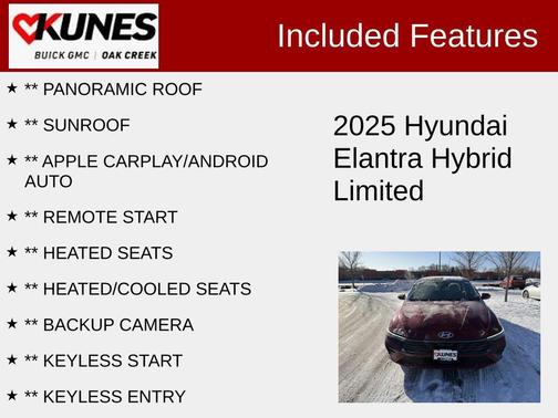2025 Hyundai ELANTRA HEV Limited