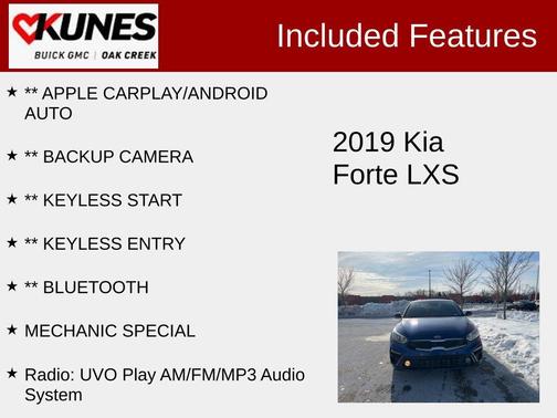 2019 Kia Forte LXS