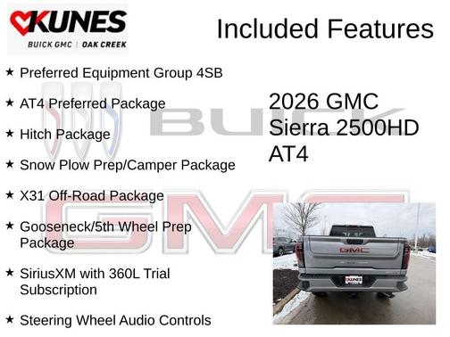 2026 GMC Sierra 2500 AT4