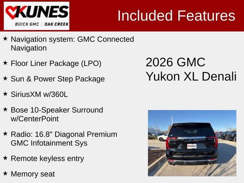 2026 GMC Yukon XL Denali