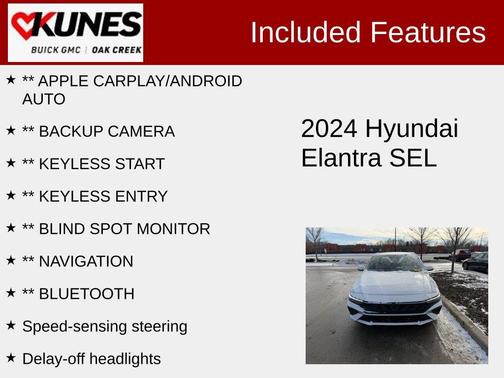 2024 Hyundai ELANTRA SEL