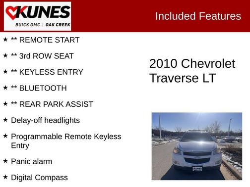 2010 Chevrolet Traverse LT