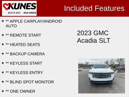 2023 GMC Acadia FWD SLT