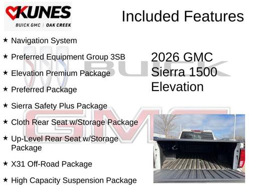 2026 GMC Sierra 1500 Elevation