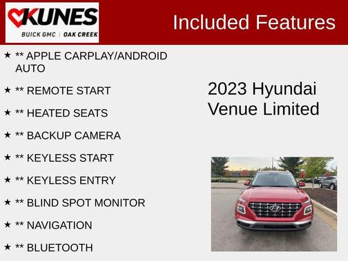2023 Hyundai VENUE Limited