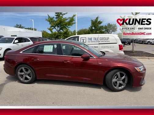 Grenadier Red Metallic 2024 Audi A6 55 Premium Plus