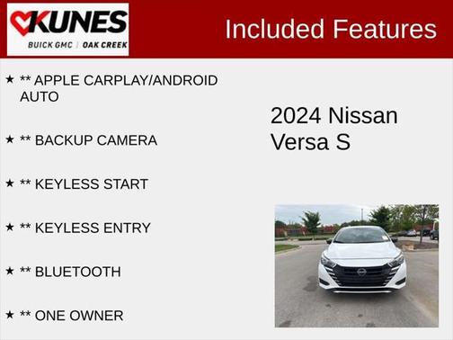 2024 Nissan Versa 1.6 S