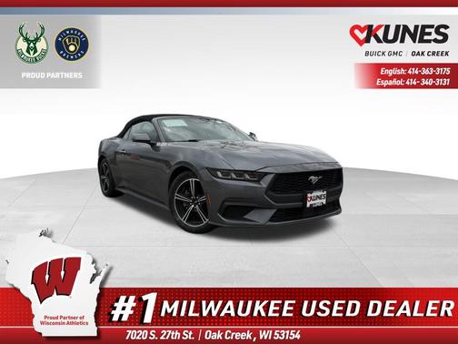 Gray Metallic 2024 Ford Mustang EcoBoost Premium