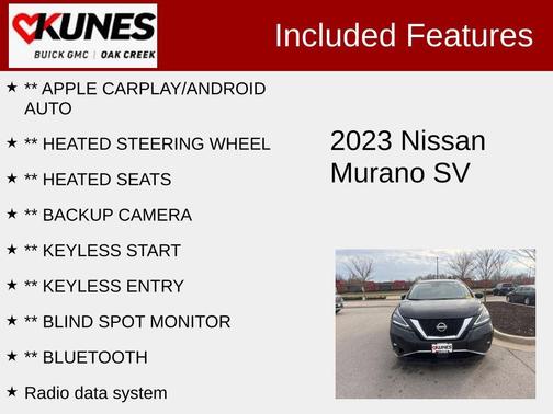 2023 Nissan Murano SV FWD