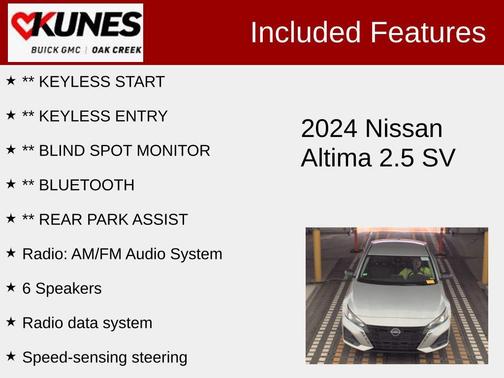 2024 Nissan Altima 2.5 SV