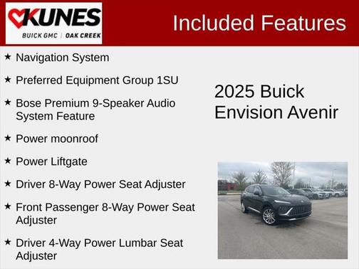 2025 Buick Envision Avenir AWD