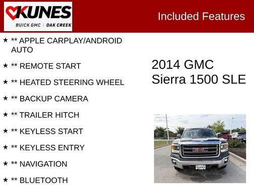 2014 GMC Sierra 1500 SLE