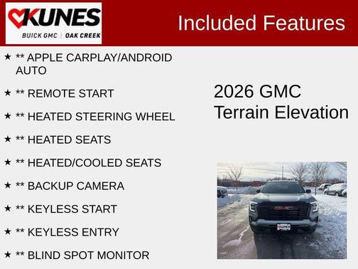 2026 GMC Terrain AWD Elevation