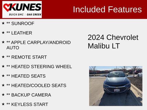 2024 Chevrolet Malibu FWD 2LT