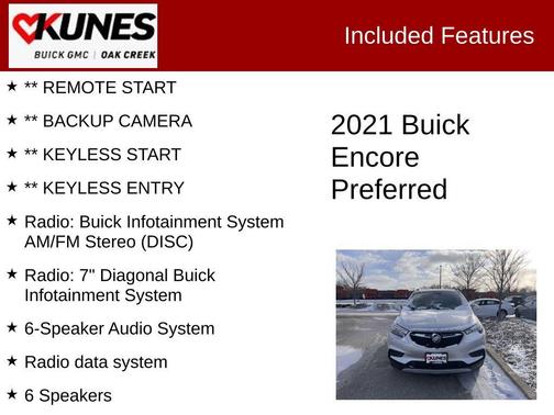 2021 Buick Encore Preferred