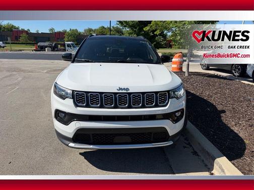Bright White Clearcoat 2025 Jeep Compass Limited