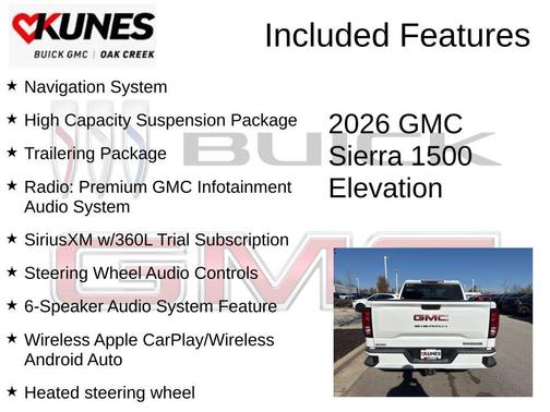 2026 GMC Sierra 1500 Elevation