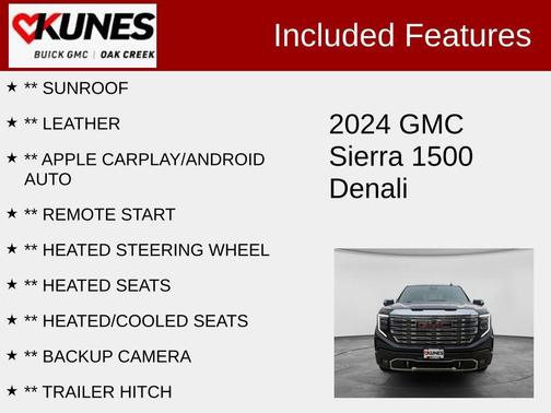Titanium Rush Metallic 2024 GMC Sierra 1500 Denali