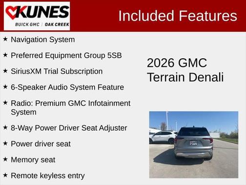2026 GMC Terrain Denali