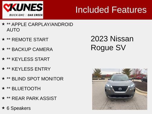 2023 Nissan Rogue SV