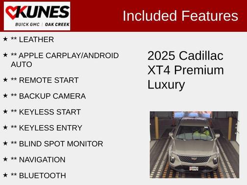 2025 Cadillac XT4 Premium Luxury
