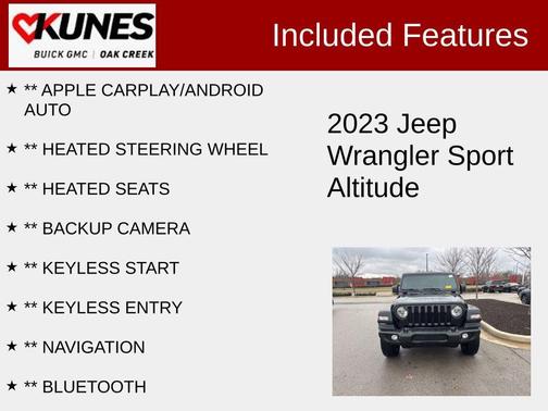 2023 Jeep Wrangler Sport