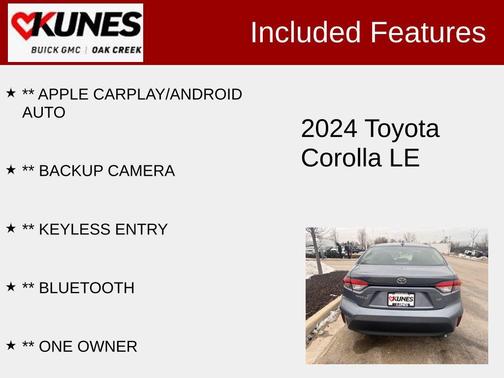 2024 Toyota Corolla LE