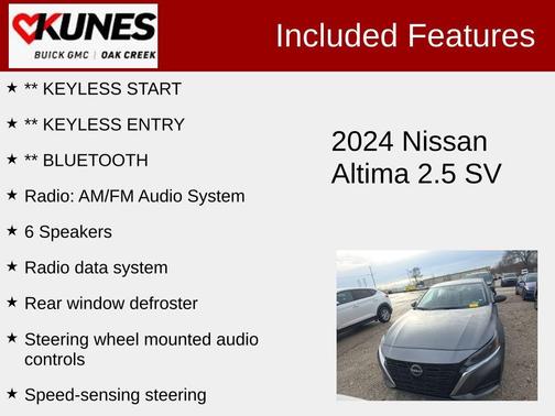 2024 Nissan Altima 2.5 SV