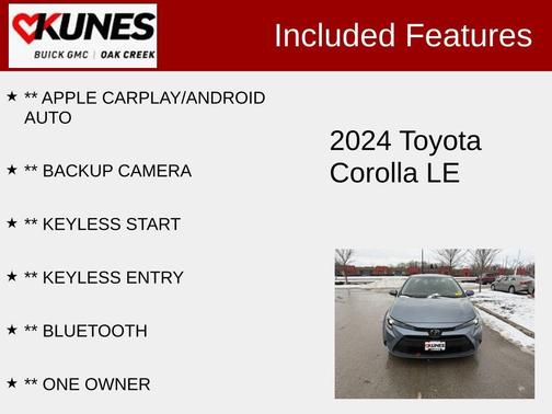 2024 Toyota Corolla LE