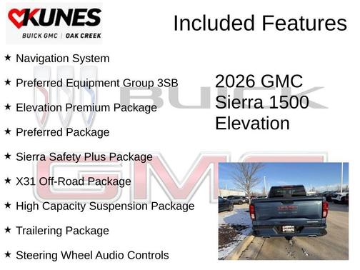 2026 GMC Sierra 1500 Elevation