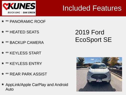 2019 Ford EcoSport SE