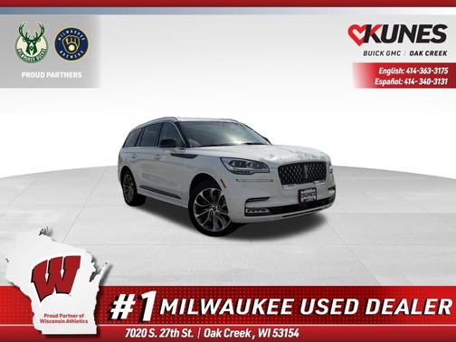 White 2022 Lincoln Aviator Grand Touring AWD