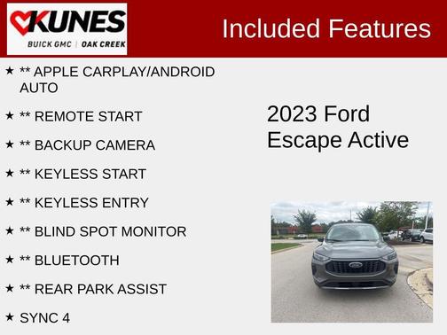 2023 Ford Escape Active