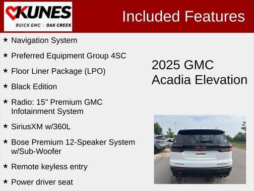 2025 GMC Acadia FWD Elevation