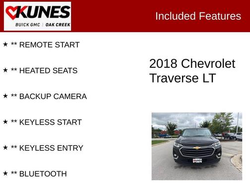 2018 Chevrolet Traverse LT Cloth