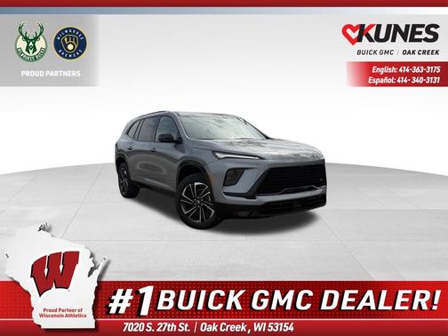 moonstone gray metallic 2026 Buick Enclave Sport Touring